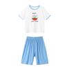 ASK JUNIOR Boys' Lightweight Modal T-Shirt & Shorts Pajama Set