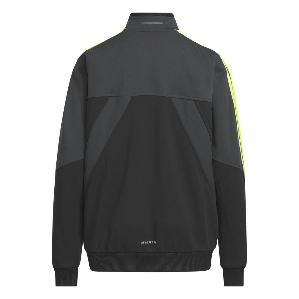 Adidas CB Track Slime Размер 130 Детский Обязательный Верх, Унисекс, KCE61, Карбон/Черный/Солнечный (JM4507),