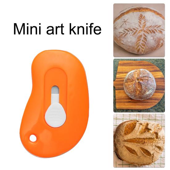 2Pcs Mini Cutter Safe Blade Mini Utility Cutter Lightweight Portable Telescopic Cutting Tool for Home Office