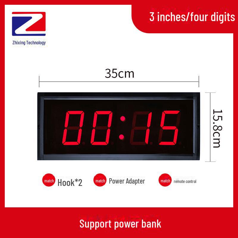 Sports Stopwatch for Marathon, Rock Climbing, Boxing, and Fitness Countdown Timer