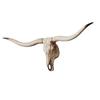Resin Long Horned RAM Decor Skull Wall Mount Skull Decor for Home Office A 77.5x32x12cm