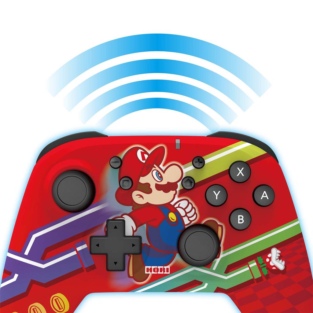 Лицензированный беспроводной Horipad для Nintendo Switch Super Mario Edition Switch [продукт Nintendo] [совместимый с Nintendo]