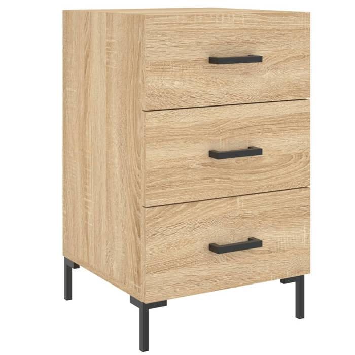 Maison Exclusive - Table de chevet chêne sonoma 40x40x66 cm bois d'ingénierie