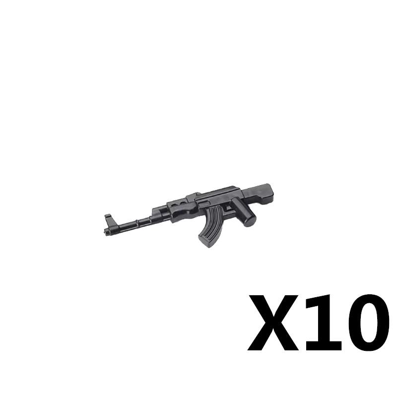 Военные Солдаты Фигурка Оружие Строительные Блоки Пистолет Попоша MP40 АК74 Винтовка Ракетная установка Пуля Огнемет Игрушки Подарок T051