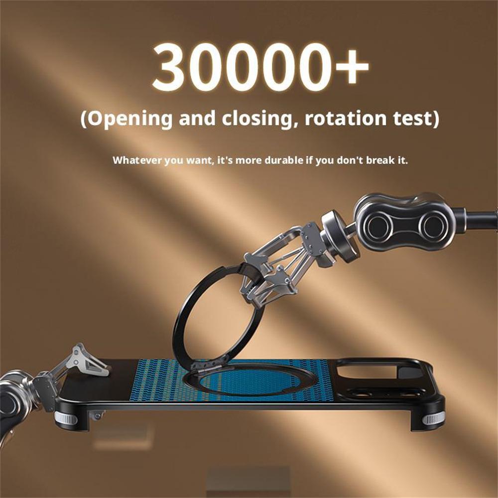 Магнитный чехол для iPhone 14 Pro Max, безрамочный, текстура углеродного волокна, ПУ, металлическая крышка для телефона с подставкой