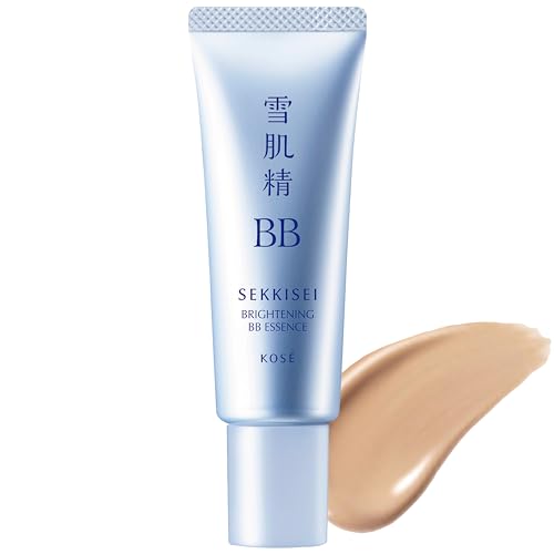 Sekkisei Bright BB Essence 02 (Нормальная яркость, Натуральный оттенок) 30 г ББ-крем Основа под макияж Сыворотка Увлажняющее средство Солнцезащитный крем