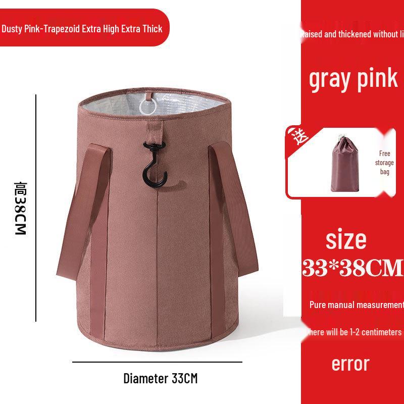 Утолщенная портативная термоизолированная ванночка для ног: Складная, глубокая, удобная для путешествий ванночка для ног для взрослых.