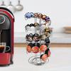 1pc Rotating Coffee Capsule Organiser, K Cup Coffee Capsule Organiser, Coffee Organiser for Coffee Shop Desktop, Office and Kitchen