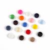 100Pcs 12Mm Colorful Sewing Buttons Craft Resin Pearl Fasteners Scrapbooking Diy Christmas Valentines Birthday For Kids Clothes