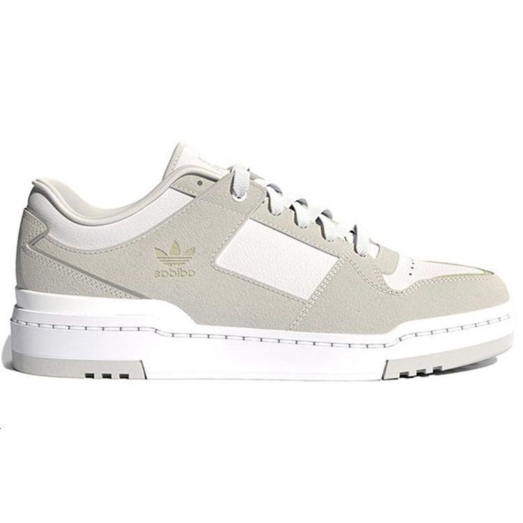 Adidas Forum Luxe Low White Orbit Grey Женские кроссовки Cloud-White Chalk-White GY8213