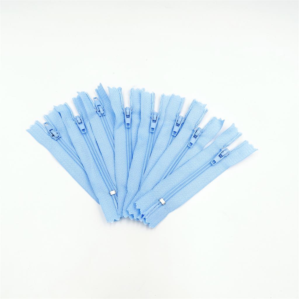 10 шт. 3-24 дюйма (7,5-60 см) Нейлоновые спиральные молнии для индивидуального шитья Нейлоновые молнии оптом 20 цветов