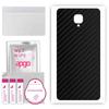 apgo Защитная наклейка на заднюю панель, совместимая с OnePlus 3, оберточная пленка, фольга, винил — узор «углеродно-черный»