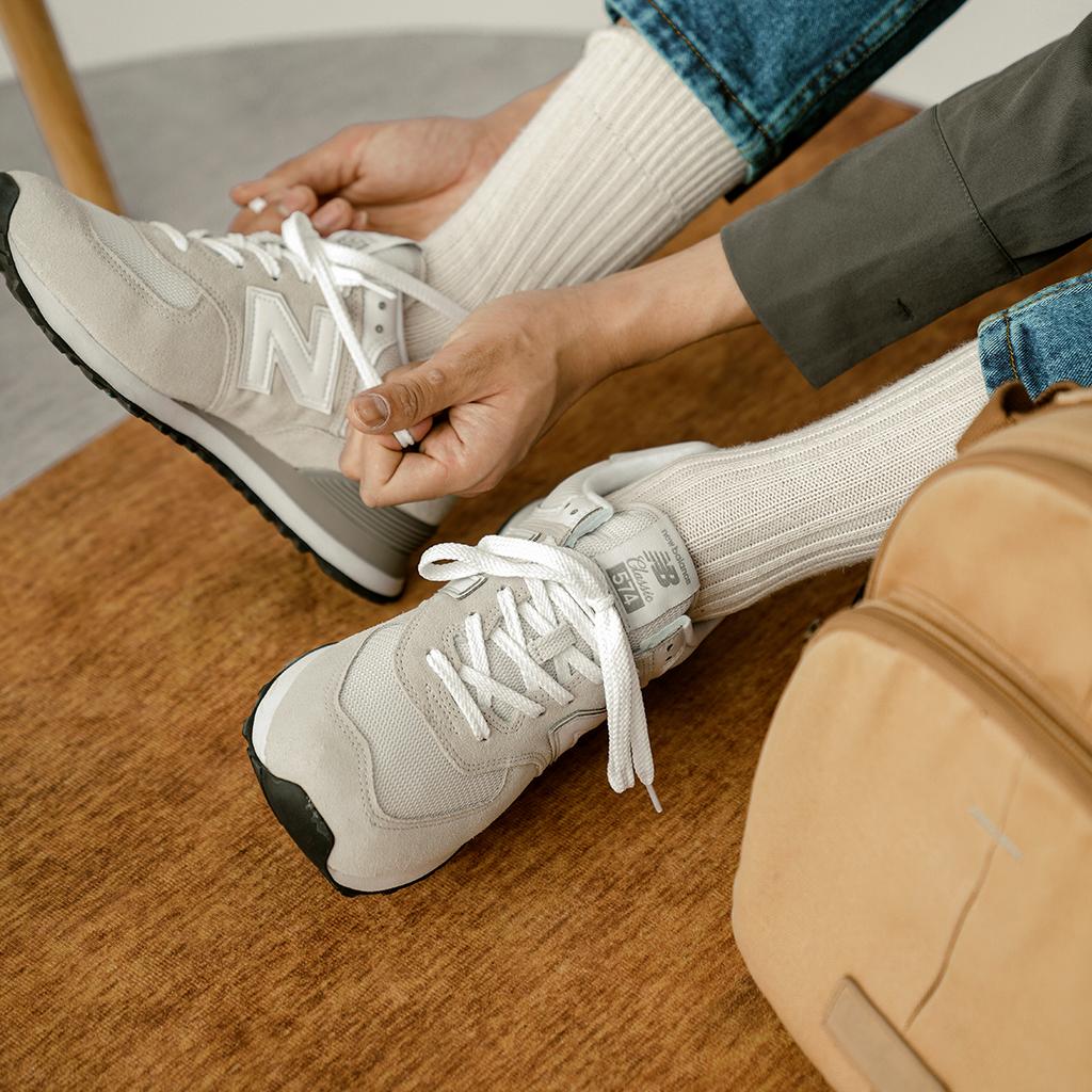 New Balance 574 Серые кроссовки Nimbus Cloud ML574EGW