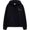 Puma Худи пуловер свободного кроя с вышивкой логотипа, со спущенным плечом и длинным рукавом, мужской свитшот, черный 940900-01