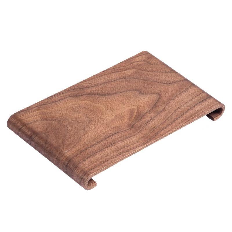 Chinese Style Solid Walnut Tea Tray