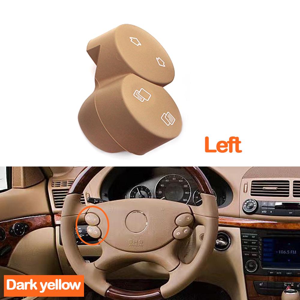 Car Multi-Function Left Right Steering Wheel Control Push Button For Mercedes Benz E G CLK CLS Class W211 W463 W209 W219 E300