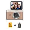 Kodak Pixpro C1 – Appareil Photo Numérique Ultra-Compact, 13MP, Zoom 4X, Écran LCD 2.8", Flash LED, Batterie Intégrée – Beige
