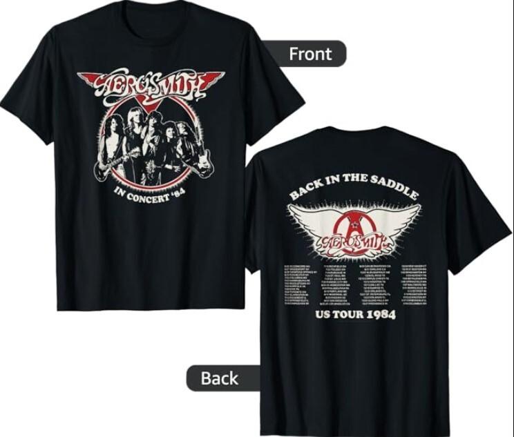 Футболка Aerosmith Back In The Saddle Тур 1984