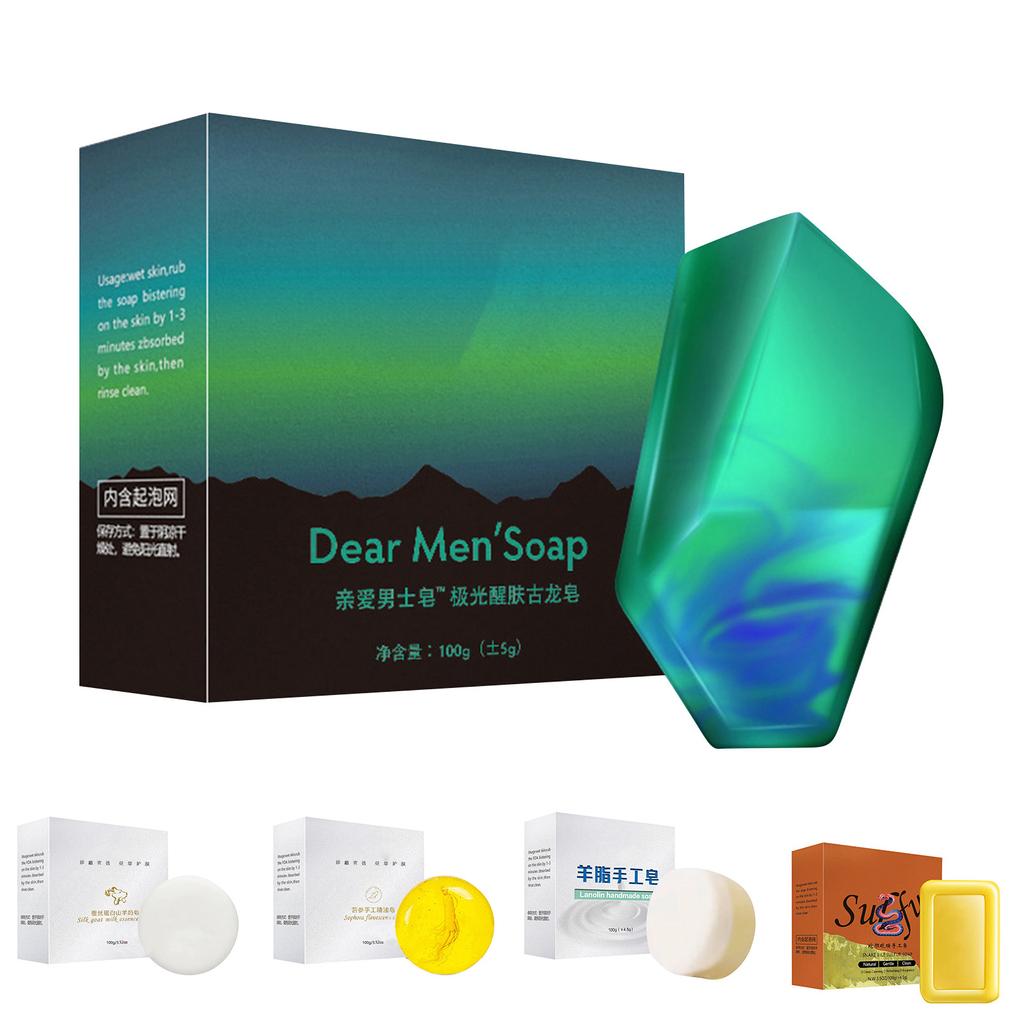 100g Gulong Perfume Soap Refreshing Oil Control Hand Soap Moisturizing Acarid Removing Soap