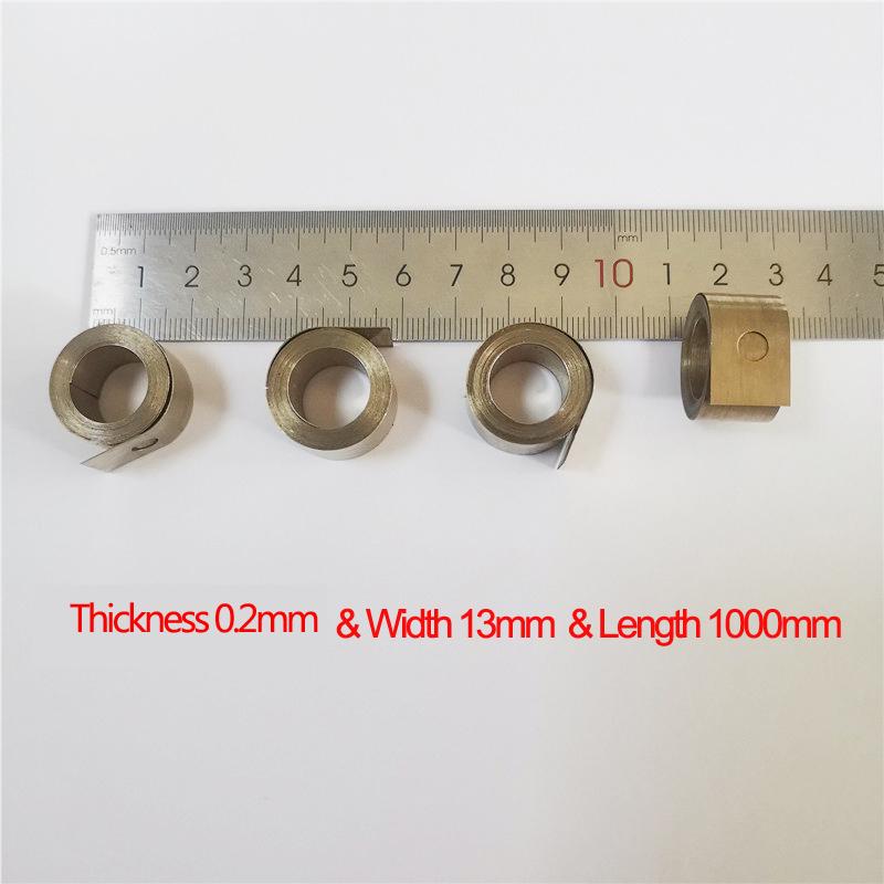 Spiral Power Spring Dishwasher Coil Accessory Winding Mechanism Stainless Steel Constant Force Spring Thickness 0.3~0.5mm
