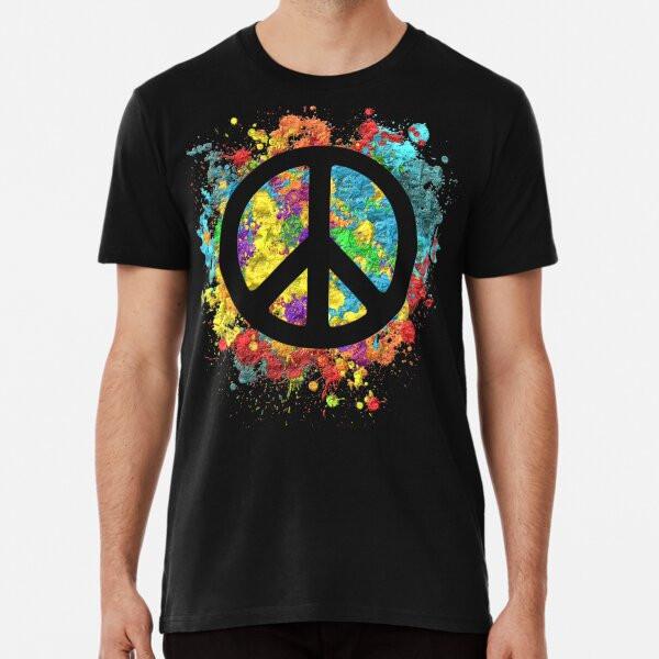 PEACE  S to 5XL Made in the AU/USA T-Shirt