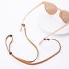 PU Leather Gold Color Glasses Chains Leather Glasses Strap Glasses Lanyard Sunglasses Chains