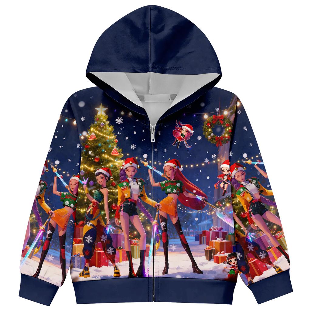 Children's Long-sleeved Loose-fitting Pullover Hoodie With Drawstring And Solid Color