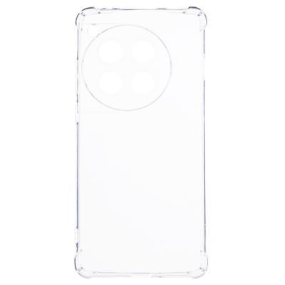 Для OnePlus 12 5G TPU чехол прозрачный усиленный четырехугольный телефон задняя крышка