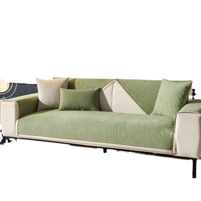 Chenier Sofa Cushion Is Universal In All Seasons, Simple And Modern New Seat Cushion Non-Slip Seat Cushion Cover Cloth Towel
