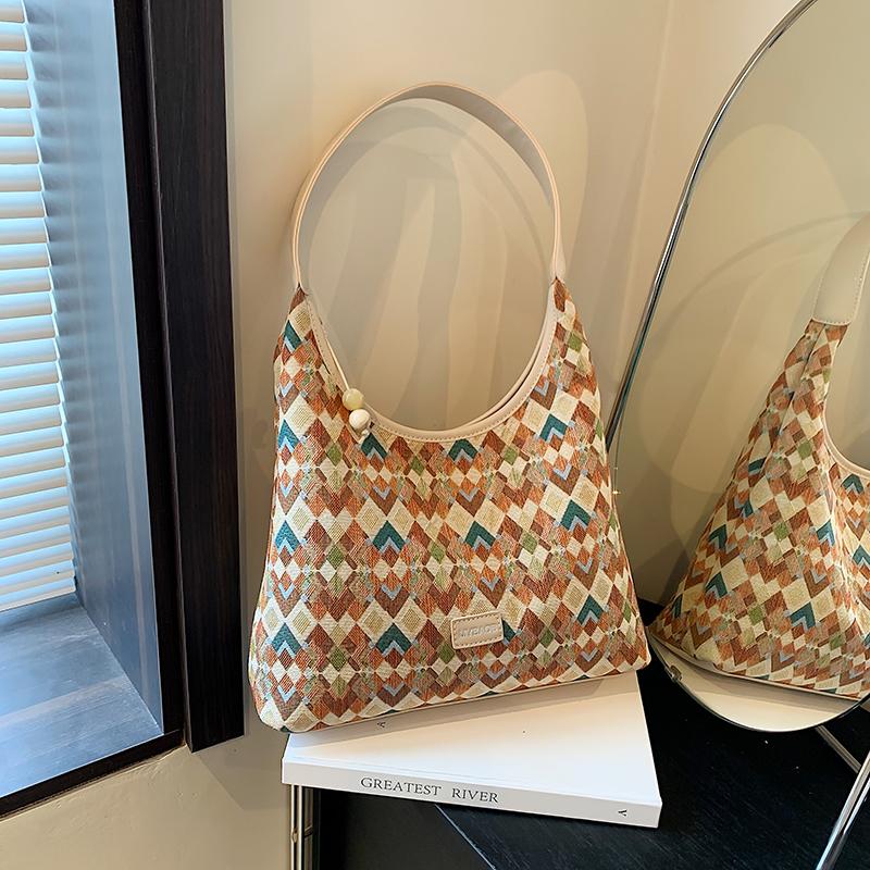 Сумка-тоут Bohemia, популярная модная женская сумка, большая вместимость, сумка через плечо на одно плечо