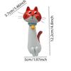 Забавные вазы в форме кошек, украшение, весенний декор для дома и офиса, мультяшные животные, подарок для взрослых и детей, изысканные изделия ручной работы, украшения для спальни