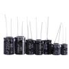 125pcs 1uF~2200uF 25 Values Electrolytic Capacitors Assortment Kit Set