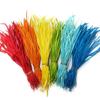 Colorful 5-7Inches Goose Biot Feathers Fly Tying Material Plumage For Millinery Crafts Feathers Decoration Carnaval Assesoires