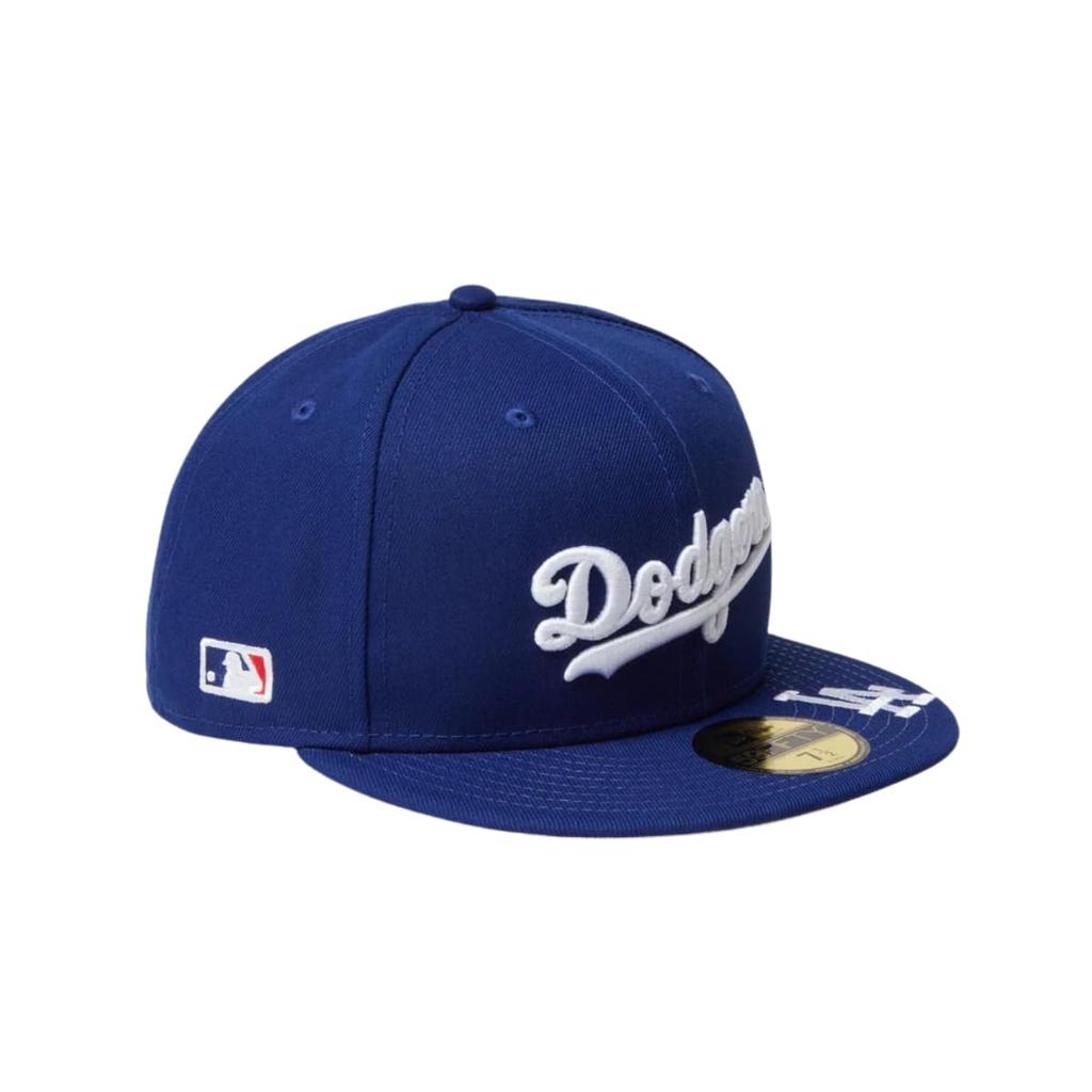 New Era 59FIFTY MLB Логотип на козырьке Los Angeles Dodgers Темно-синий Размер 7 (55,8см)
