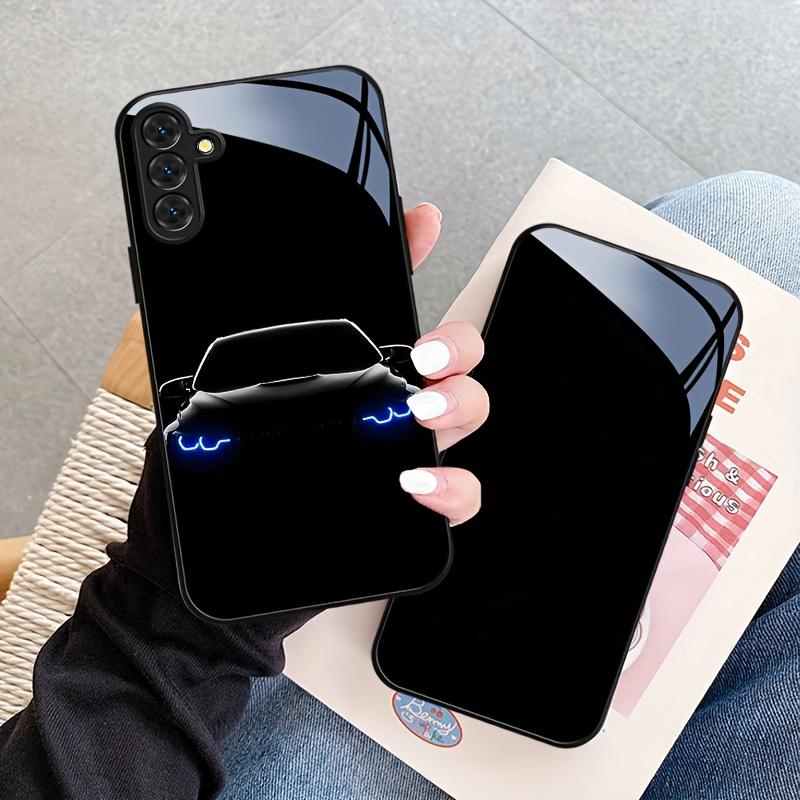 Стеклянный чехол для телефона с рисунком автомобиля, подходит для Samsung Galaxy S26 S25 S24 S23 S22 S20 FE Ultra Plus, противоударная задняя крышка