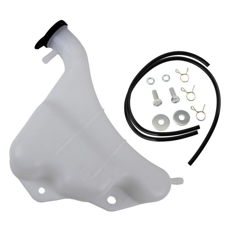 ATV Radiator Water Tank Coolant Bottle Overflow Reservoir Tank With Rubber Hose Accessories For Yamaha Raptor700 Raptor 700