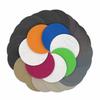 YONIK Waterproof Sandpaper Set, 75mm Round, for Mirror Polishing and Water Sanding (25 Sheets, 5 Grits Each, 3000, 4000, 5000, 7000, 10000)