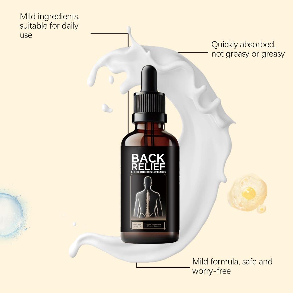 Масло для снятия боли, массажное масло для облегчения боли, массажное масло для снятия мышечной боли, скованности спины и шеи, улучшение состояния сухожилий и устранение дискомфорта, мягкие ингредиенты, 30 мл