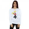 Womens/Ladies Mickey Mouse Upside Down Sweatshirt