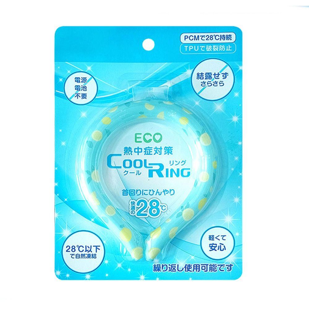 Для лета Ледяное кольцо Охладитель для шеи Многоразовая охлаждающая повязка на шею Трубка для охлаждения горячей шеи Работники на открытом воздухе