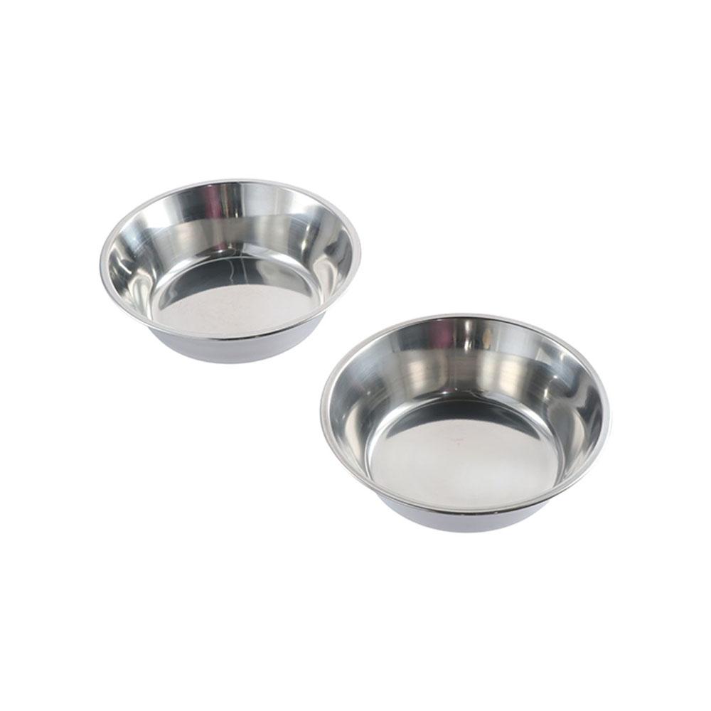 Stainless Steel Cat Feeder Large Capacity Cat Water Feeder Bowls Durable Pet Food Container Indoor