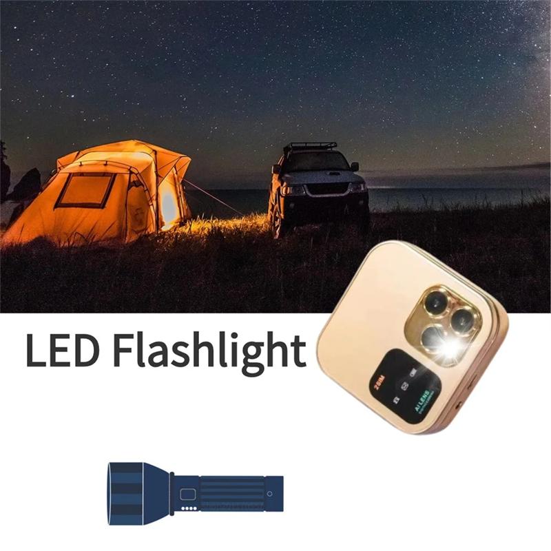 Мобильный телефон I16 Pro Mini Fold 2G GSM с двумя SIM-картами, быстрым набором номера, видеоплеером Magic Voice, разъемом 3,5 мм, FM, небольшим раскладным сотовым телефоном