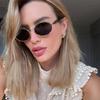 Эллиптические солнцезащитные очки с металлическим ободком и защитой UV400 для активного отдыха и моды