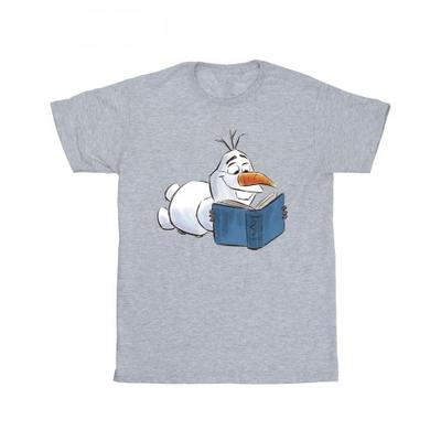 Футболка мужская Frozen Olaf Reading