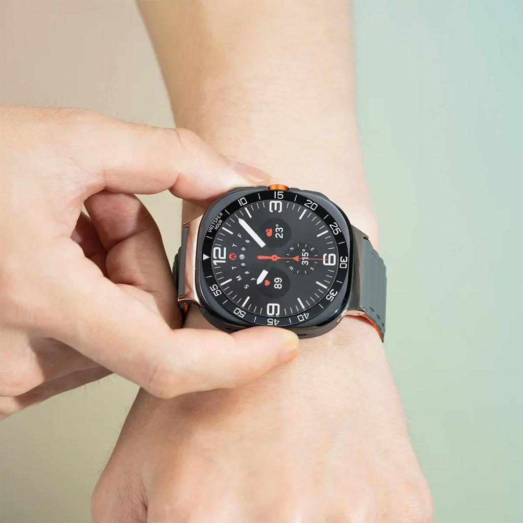 Защитный чехол-безель для Samsung Galaxy Watch 7 Ultra 47 мм, чехол для смарт-часов, стальной каркас, накладка-бампер, аксессуары