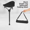 Aluminum Zinc Zinc Alloy Portable Fishing Chair 3-Position Telescopic Adjustable Hiking Chair  Outdoor
