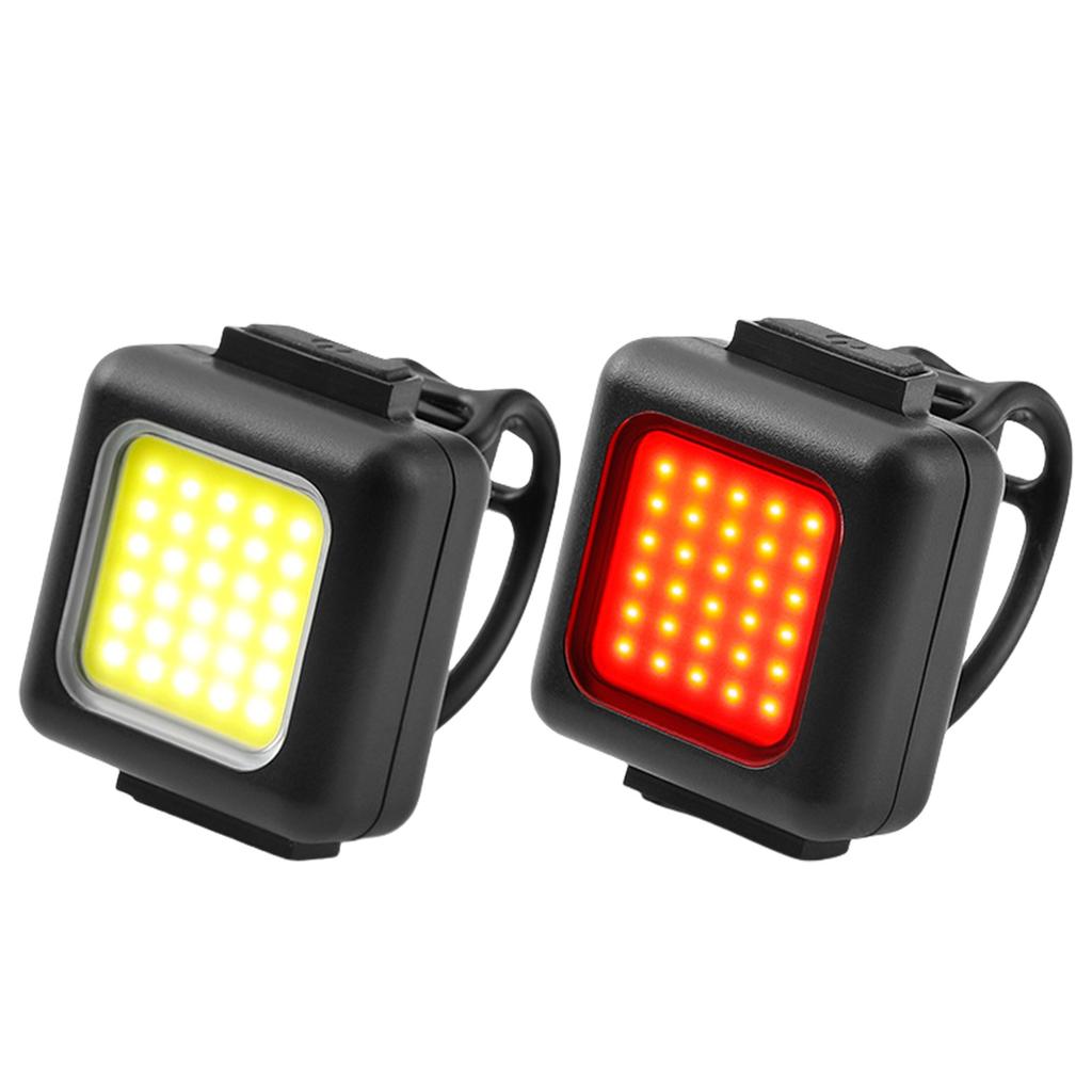 Перезаряжаемые велосипедные передние и задние фонари, мини-фонари для велосипедов, водонепроницаемые велосипедные фары, задние фонари для велосипедов