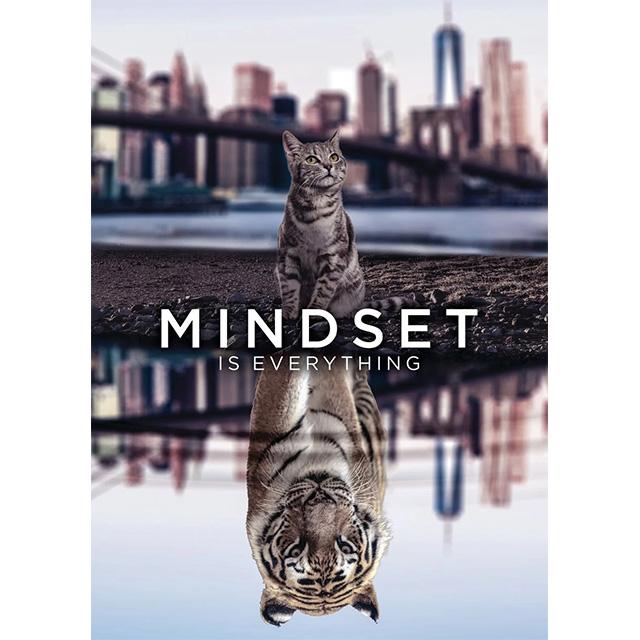 Animal Mindset Is Everything Inspirational Prints Poster Canvas Painting Modern Wall Art Pictures Living Room Bedroom Home Decor