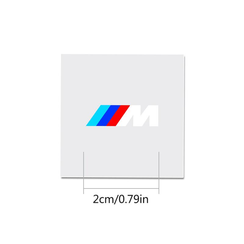 Car Badge Sticker Motorcycle Styling Decor Decal For Bmw M Power Performance E30 E36 E39 E60 E70 E85 E90 E83 F20 F30 E80 M3 M5 AA4