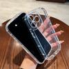 Противоударный силиконовый прозрачный чехол для iPhone 16 15 14 13 12 11 Pro Max XS XR X 7 8 Plus SE мягкий защитный чехол с подушкой безопасности